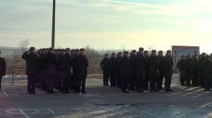 Присяга в/ч 11386, 28.11.2015 г. (часть 1)