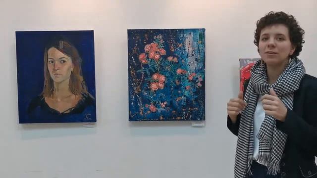 Анна Хопта "Время собирать тыквы": авторская экскурсия (часть 1). Выставочный зал г. Электросталь смотреть онлайн