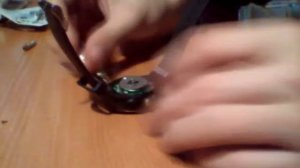 Замена батарейки в (водонепроницаемых) часах фирмы SINTE