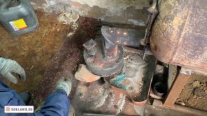 Печка в гараж на отработке