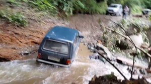 Поездка в Дамхурц 2016 размыло дорогу