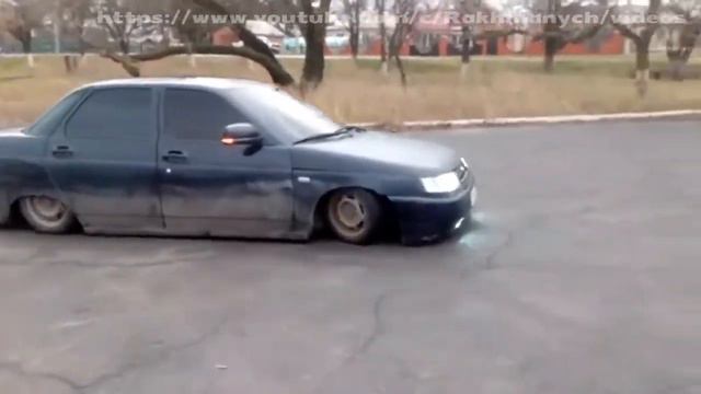 БПАН ВАЗ 2110 СКРЕБЕТ ДНОМ ПО АСФАЛЬТУ