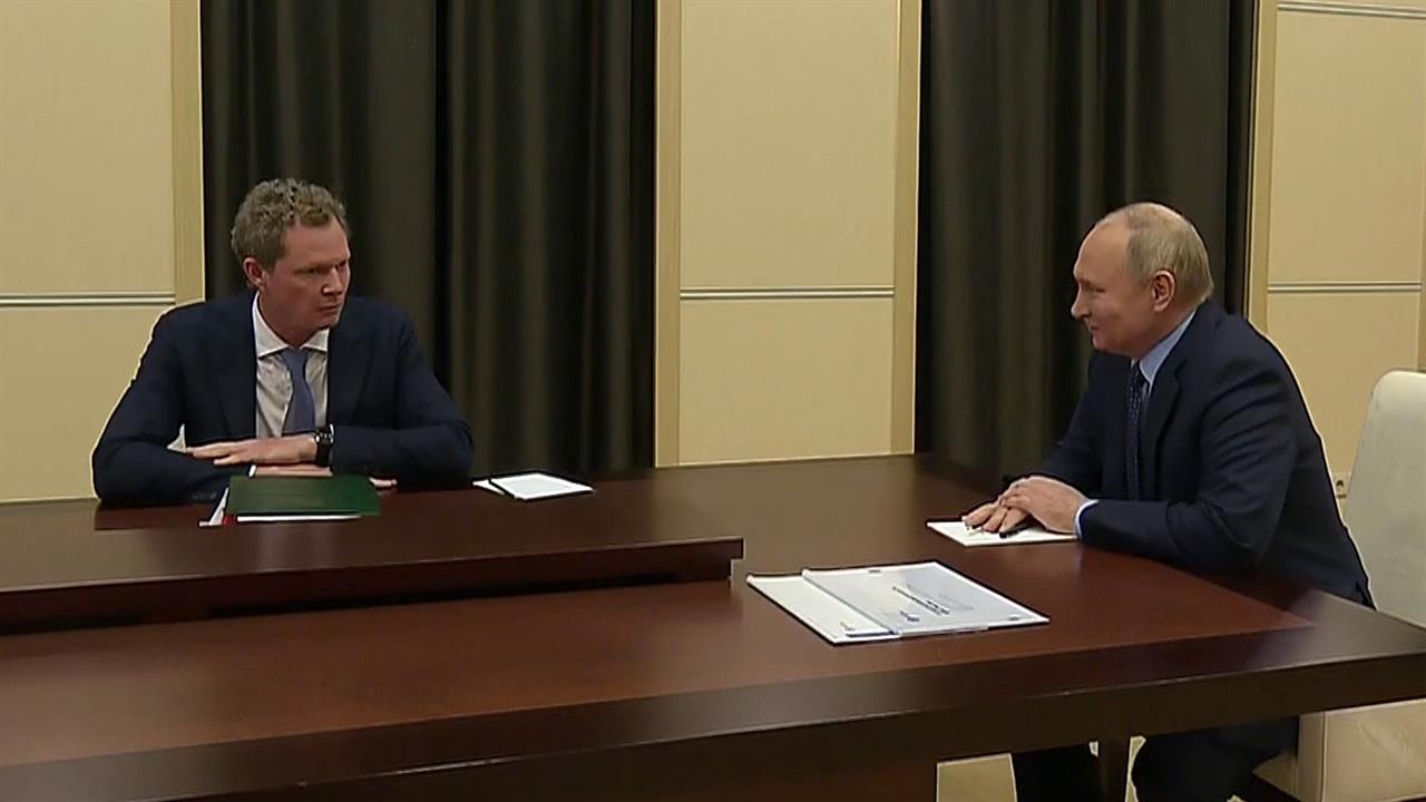 Владимир Путин провел встречу с главой ФНС Даниилом Егоровым