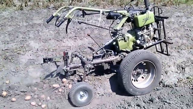 Зирка 105, резинки, копалка картошки смотреть онлайн