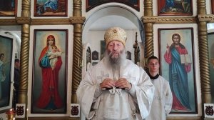 Проповедь владыки Гурия в Неделю 11-ю по Пятидесятнице в храме Архистратига Михаила г. Арсеньева