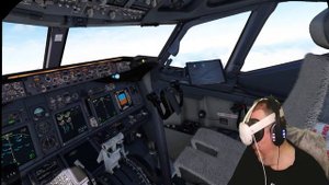 PMDG 737-600 in VR - Meta Quest 3 - Microsoft Flight Simulator VR Experience #msfs2020 #metaquest3