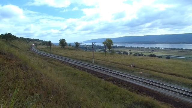 ЭС1П-012 "Ласточка" Самара - Тольятти смотреть онлайн