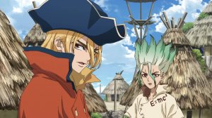 Аниме Доктор Стоун — 3 сезон 2 серия / Dr. Stone