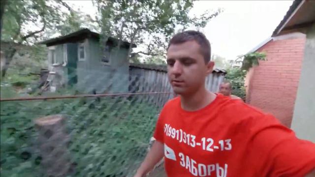 Забор из евроштакетника