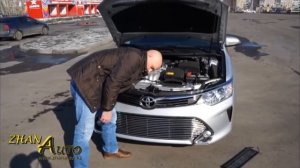 Решётка на Toyota Camry v55