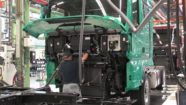 Производство грузовиков MAN - как делают грузовые автомобили на заводе