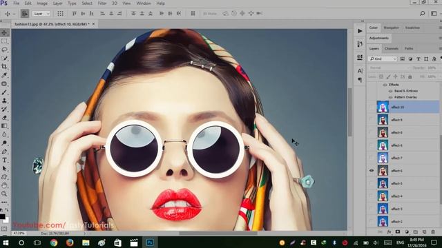 Abstract Paint Effect - Photoshop Actions смотреть онлайн
