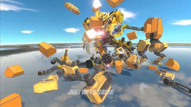 NEW UPDATE ROBOT vs BUMBLEBEE - Animal Revolt Battle Simulator Robot смотреть онлайн