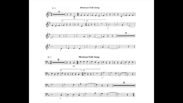 Bitesize Trombone-Level 1-Mexican Folk Song смотреть онлайн