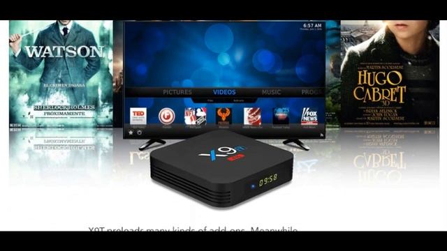 TVBOX X9T - Amlogic S912 2GB de RAM + 16GB ROM 2.4G WiFi BT4.1 1000Mbps Suporte 4K H.265 смотреть онлайн