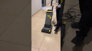 Karcher BR 30/4 Compact/push scrubber driers tutorial