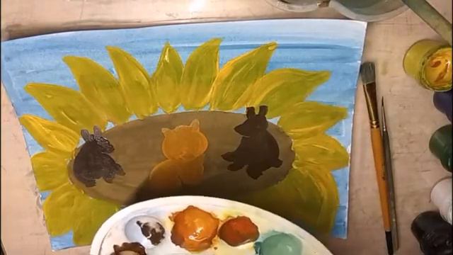 Гордеева И В Вдохновение 1гр 08 12 2020 Тигренок на подсолнухе 3 смотреть онлайн