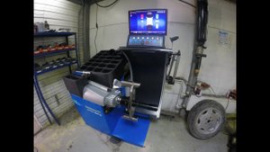 Балансировочный станок HOFMANN Geodyna 6800-2p дубль 1 / wheel balancer HOFMANN Geodyna 6800-2p