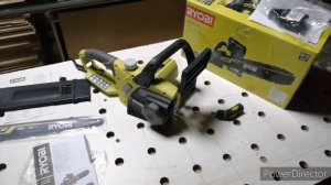 Ryobi Rcs2340b  новая цепная пила. Распаковка.