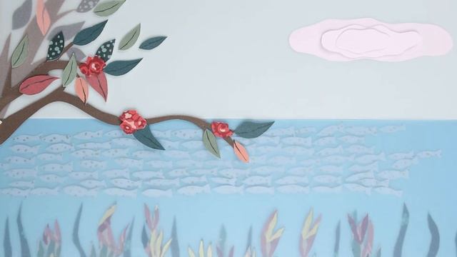 Stop Motion Video, paper cut Animation, веснянка один в каное смотреть онлайн