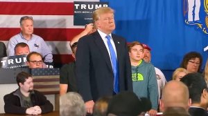 Donald Trump gets EMOTIONAL when woman from his past appears in the crowd