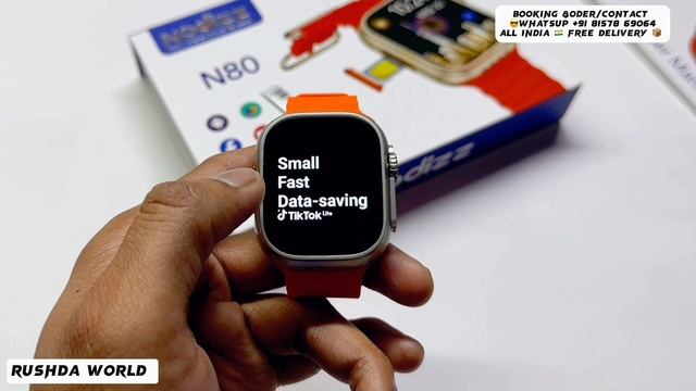 N80 Ultra Android watch-WiFi-5G -Super Amoled-Large Screen-4GB Rom-64 GB memory-3 strps-YouTube-49M смотреть онлайн