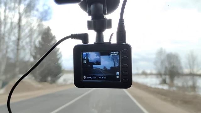Navitel R250 DUAL - режим двухканальной записи