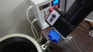 Испытание самодельной мешалки, мотор-редуктор с али экспресса