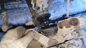 Наружний шрус виста sv32. Ремонт на коленках за два часа.