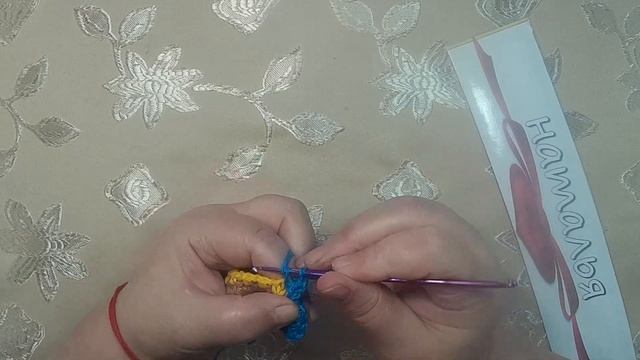 Как связать крючком красивый Коврик из остатков пряжи