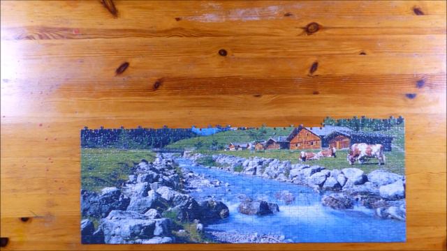 Austrian Mountains - Ravensburger Puzzle 1000 pieces Stop Motion смотреть онлайн