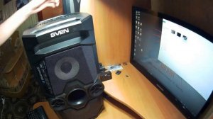 SVEN PS-650, как подключить напрямую к компьютеру без проводов. Впечатление от акустики, через 3 дн