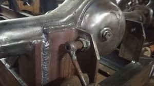 Минитрактор. Установка мостов и кардана.