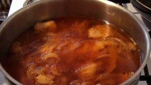 ГУЛЯШ СО СВИНИНЫ БЕЗ ТОМАТА. ТУШЕНОЕ МЯСО