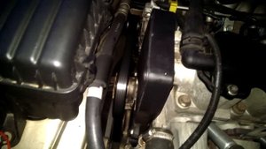 Устранение свиста ремня генератора Lanos