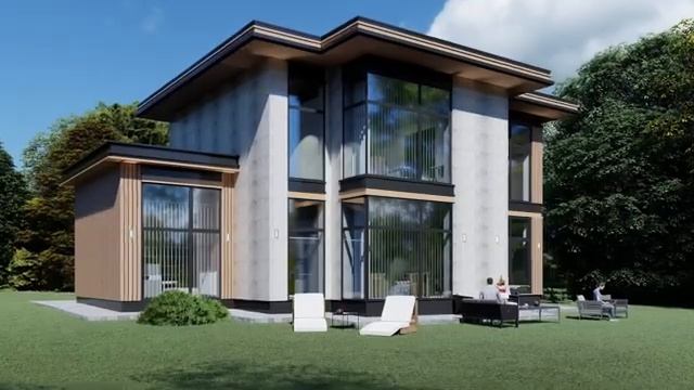 Проект дома "Матисс" - 216 м2 смотреть онлайн