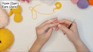 Слоники Мастер-класс Вязание крючком   Elephants Crochet Pattern