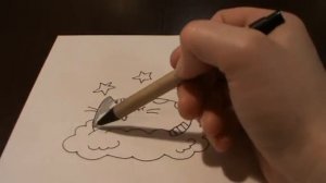 Как рисовать кота Пушина на облаке. Рисуем кота Пушина поэтапно.