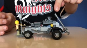 Обзор машины Накса из фильма "Безумный Макс" которую я построил из LEGO