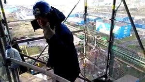 Работа изолировщика.