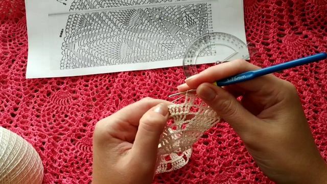 "Неспадающий платок (шаль) для храма" часть - 1 смотреть онлайн