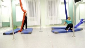 Воздушная акробатика. Полотна. Школа танцев в Измайлово (Первомайская, Щелковская).