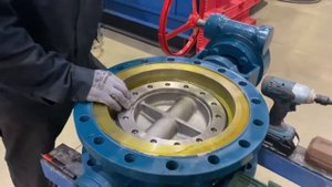 Инструкция по замене сменного уплотнительного кольца на дисковом поворотном затворе PALUR-ZD-3EX