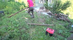 ПСИХАНУЛ ! ЛОМАЮ ДАЧУ НА ГЛАЗАХ У СВОЕЙ СЕМЬИ ! ПАПИН ДВИЖ ПО ВОССТАНОВЛЕНИЮ СТАРОЙ ДАЧИ ! СТОЛЫЧ
