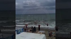 Сильнейший шторм начался в Сочи. #сочи #новости #шторм