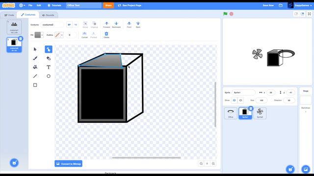 How to IMPROVE the visuals in your FNAF fangame on Scratch! смотреть онлайн