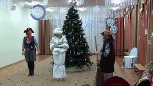 Фрагменты утренника подготовительной группы "Новогоднее похищение Снегурочки"