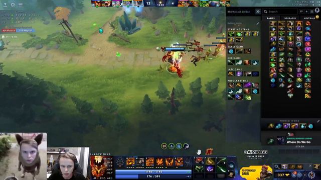 DYRACHYO НА SHADOW FIEND ТЕСТИТ НОВЫЙ БИЛД ЧЕРЕЗ ДИФУЗ