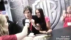 Нина Добрев и Йен Сомерхолдер ||Паранойя