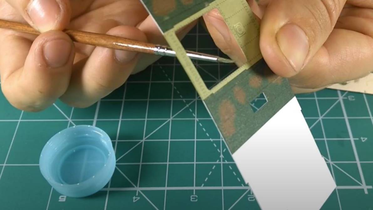 [Guide] Paper models - Paint mixing, edge coloring, wire painting